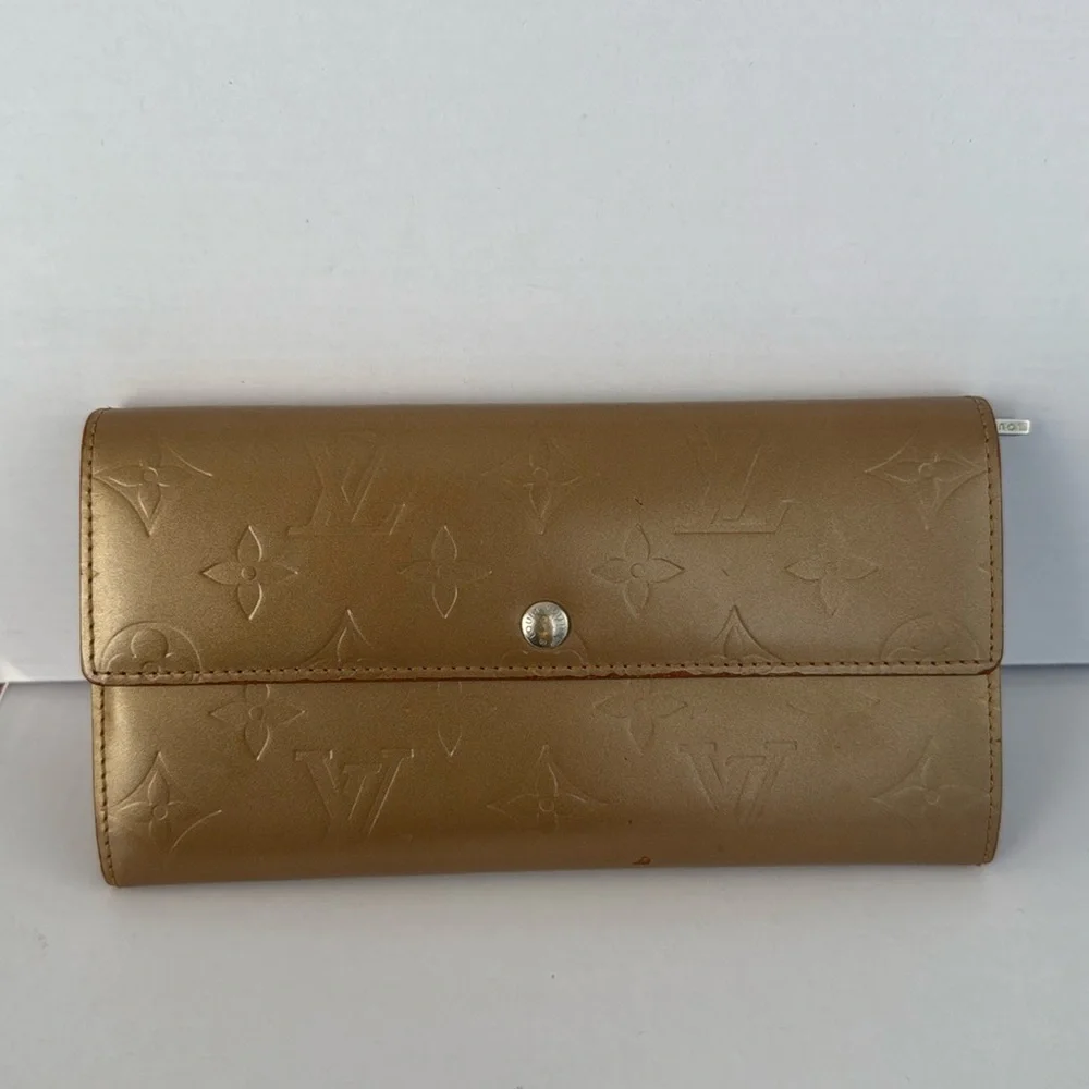 Louis Vuitton Monogram vernis Sarah wallet - Picture 3 of 16
